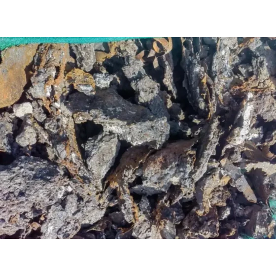 高炉スラグからの鉄成分の深部回収と品質改善試験