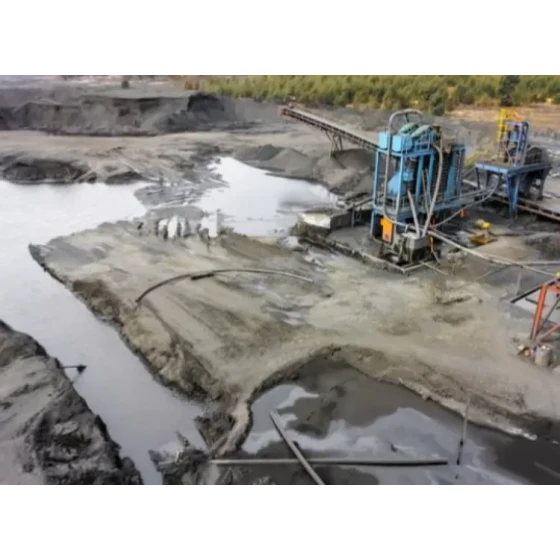 細粒鉱物の浮遊試験