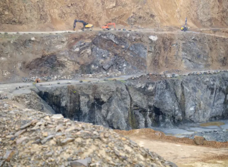 旧鉱滓池からの回収テスト