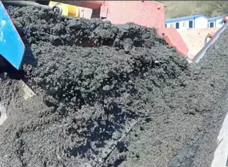 旧鉱滓池からの微細鉱滓の再回収試験